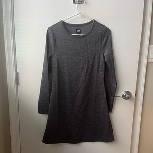 Long sleeve shimmery dress from Gap
